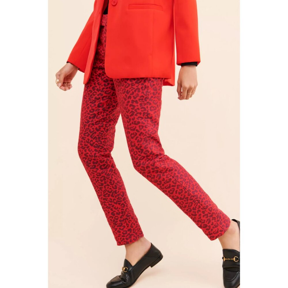 ZADIG & VOLTAIRE PRINT PANTS 38 M - Picture 8 of 8